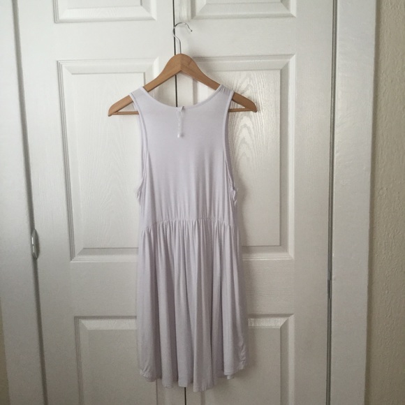 LONGYUAN White Sun Tank Dress Size M - Picture 2 of 10